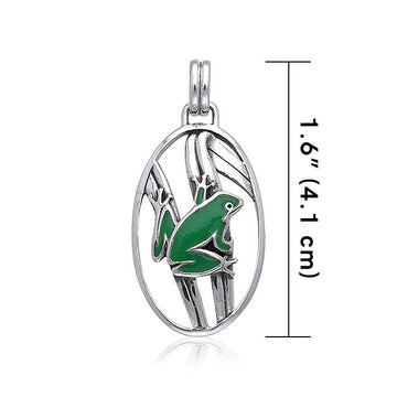 Ted Andrews Frogs Pendant TPD368 - Jewelry